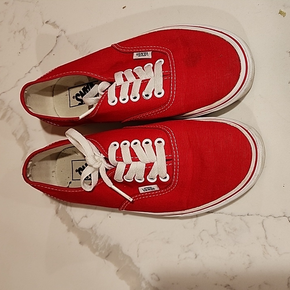 Red Vans